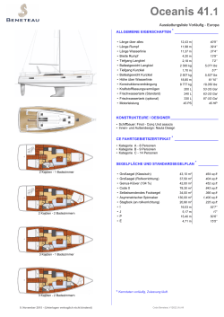 Oceanis 41.1 - Graf Yachting