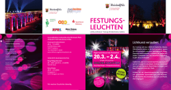 FestungsLeuchten 2016 - Die Festung Ehrenbreitstein