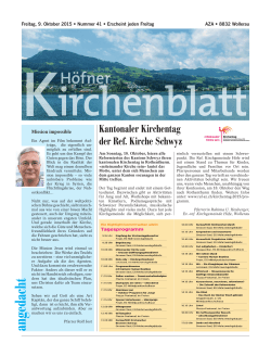 09.10.2015 - Kirchgemeinde Freienbach