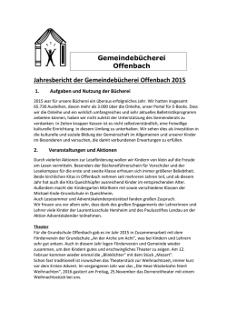 Jahresbericht 2016