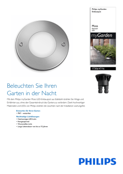 Hersteller Datenblatt Philips myGarden Moss