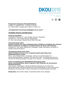 DKOU-Pressekonferenz