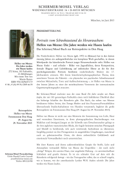 Portraits vom Schwebezustand des Heranwachsens