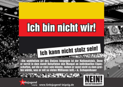 Die wohlfeilste Art des Stolzes hingegen ist der Nationalstolz. Denn