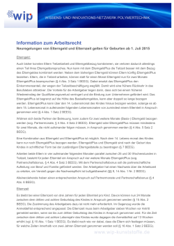Information zum Arbeitsrecht