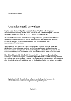 GmbH Gesch&auml;ftsf&uuml;hrer