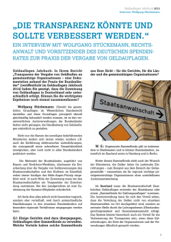 die transparenz k&ouml;nnte und sollte verbessert werden.