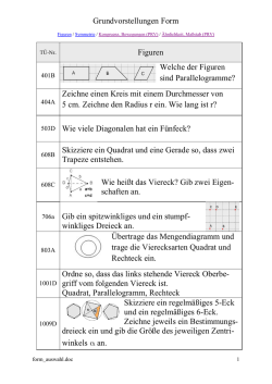 einer Aufgabenauswahl (PRV)