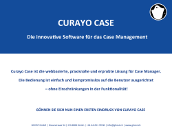 curayo case - GHOST GmbH