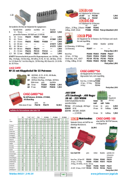 141 Telefax 04321|2 93 25 www.johannsen-jagd.de CASE