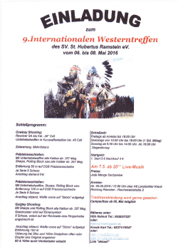 e\NLADUNG - St. Hubertus Ramstein