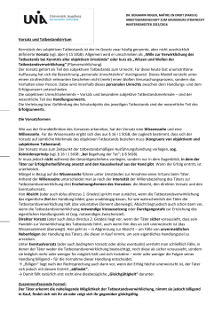 AP6_Vorsatz - Webseiten der Juristischen Fakultät