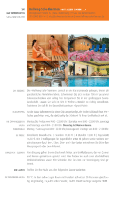 Hellweg-Sole-Thermen - Der