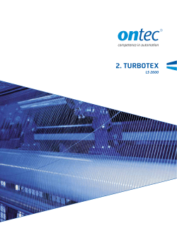 2. turbotex - Ontec. Leidenschaft für Automation