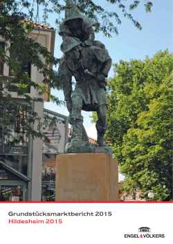 Grundst&uuml;cksmarktbericht Hildesheim 2015