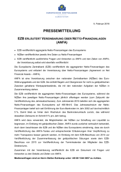 EZB erläutert Vereinbarung über Netto