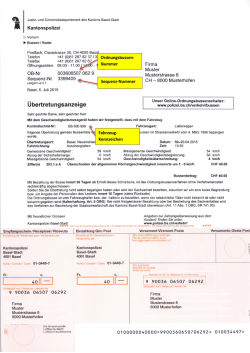 Hilfe bei Geschwindigkeitsübertretung