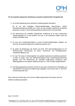 Informationsblatt_Absolvierung spezielle erg&auml;nzende Ausbildung