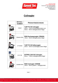 Coilnagler - Speed Tec GmbH