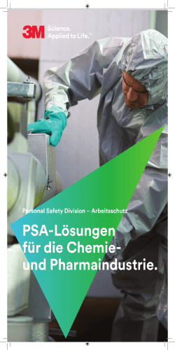 PSA-Lösungen für die Chemie- und Pharmaindustrie.