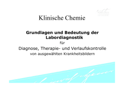 Klinische Chemie