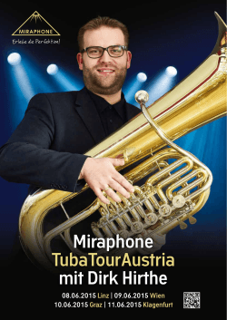 Miraphone TubaTourAustria mit Dirk Hirthe