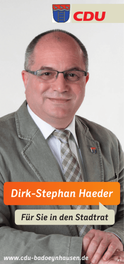 Dirk-Stephan Haeder - CDU Stadtverband Bad Oeynhausen