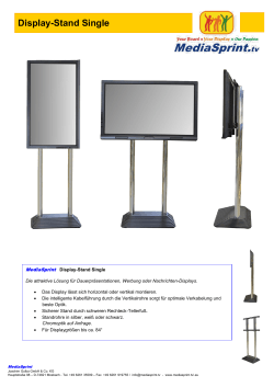 Display-Stand Single
