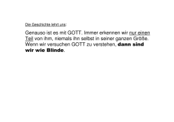 GOTT SUCHEN - Bibelgemeinde
