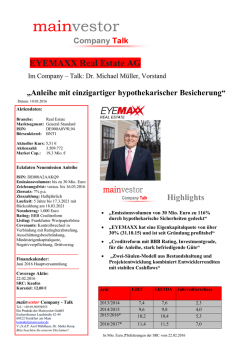 Im Company &ndash; Talk: Jan Oliver R&uuml;ster, CEO