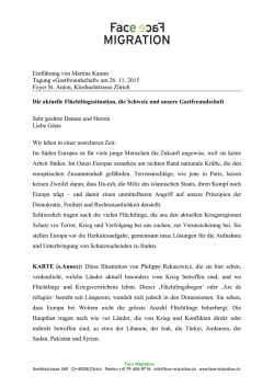 Einf&uuml;hrung von Martina Kamm - Paulus