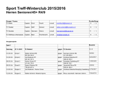 Winter-Interclub (W-Interclub) 2006/2007