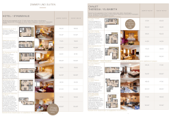 Hotel / StammHauS CHalet tHereSia / eliSaBetH zimmer und suiten