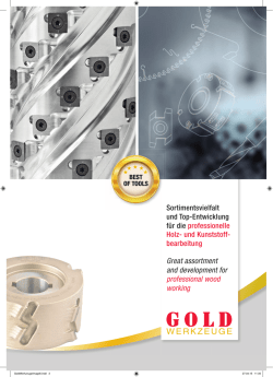 Imagebroschüre - Gold