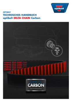 TECHNIsCHEs HANDbuCH optibelt DELTA CHAIN