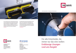 Information zu unseren Tresorl&ouml;sungen