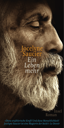 Ein Leben mehr Jocelyne Saucier