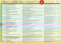 hier zum - K&ouml;lnerKinderUni