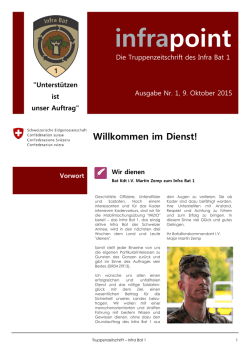 infrapoint - Logistikbasis der Armee LBA