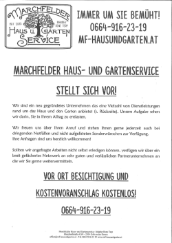 immer um sie bemüht% 0664-916-23