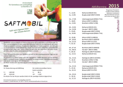 Saftmobil - Kreisverband f&uuml;r Gartenbau und Landespflege Lichtenfels