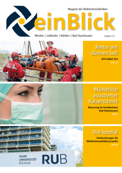 Ausgabe 2/2015 - Mühlenkreiskliniken