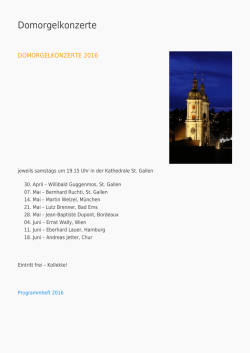 Domorgelkonzerte - Willibald Guggenmos