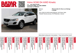 Volvo XC60 D4 AWD Kinetic