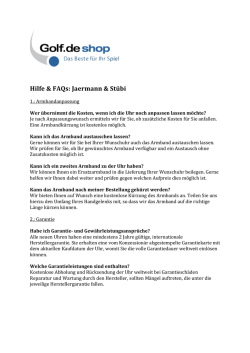 Hilfe & FAQs: Jaermann & St&uuml;bi