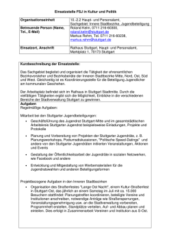 Innere Stadtbezirke und Jugendbeteiligung