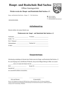 Haupt- und Realschule Bad Sachsa
