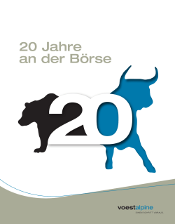 20 Jahre an der Börse