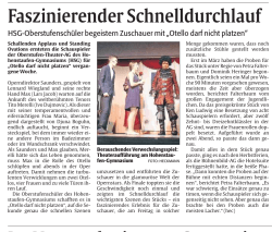 Artikel der Rheinpfalz vom 18.11.2015