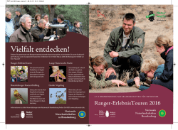 Ranger-ErlebnisTouren